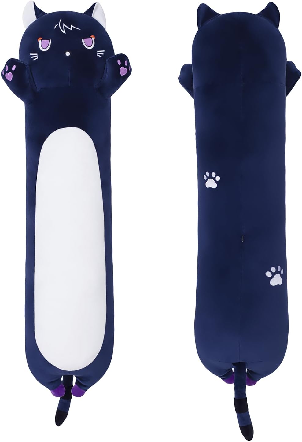 Long Plush Toy  Cute Plush Toy Doll Stuffed Animal Hugging Pillow for Sleeping Gift for Kids and Girls ( Cat, 50cm/19.6in)