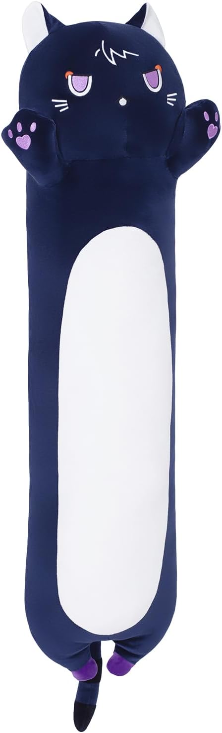 Long Plush Toy  Cute Plush Toy Doll Stuffed Animal Hugging Pillow for Sleeping Gift for Kids and Girls ( Cat, 50cm/19.6in)