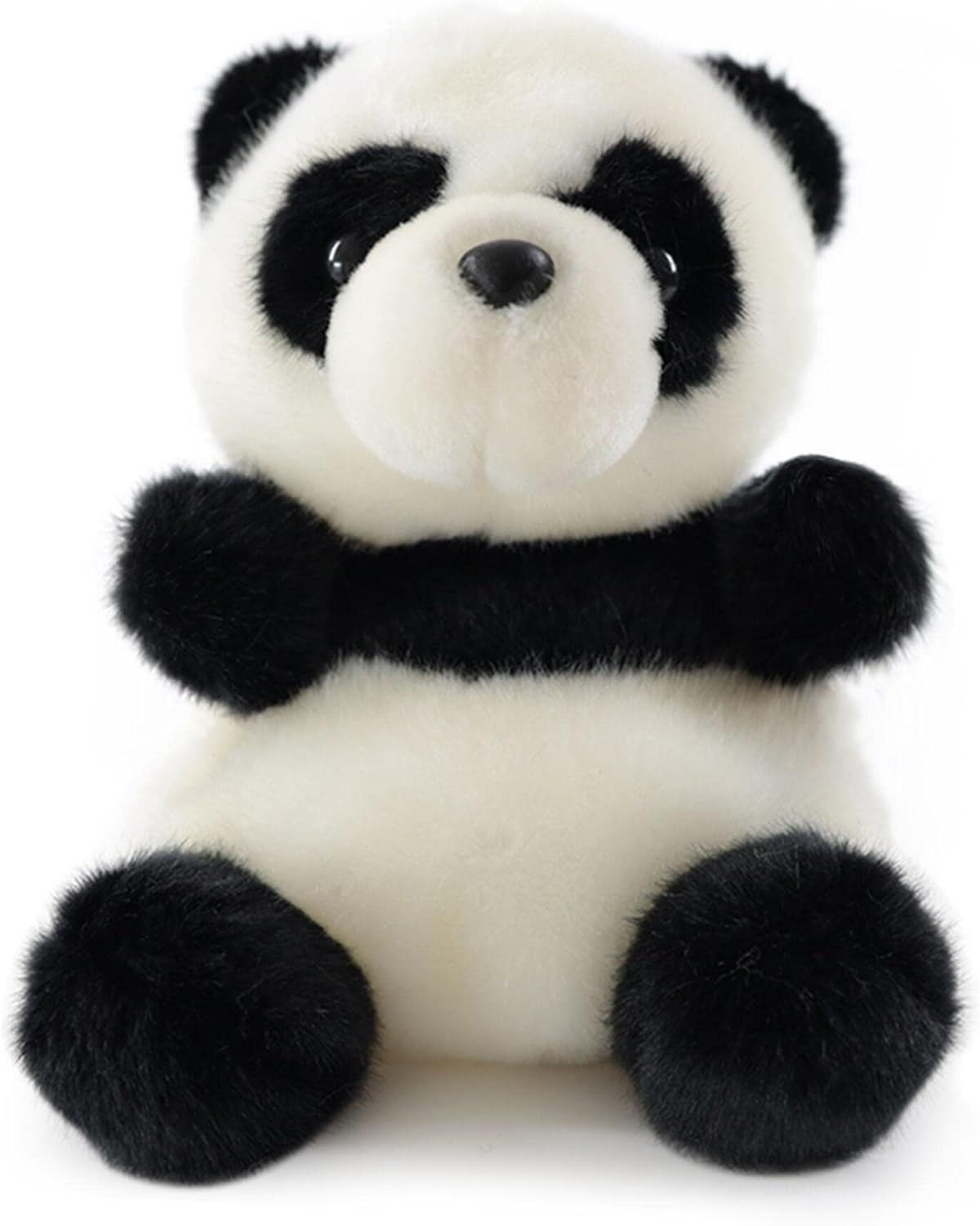 8.6" Panda Stuffed Animals Plush, Cute Plushies for Animal Themed Parties Teacher Student Award, Animal Toys for Baby, Boy, Girls, Great for Nursery, Room Decor, Bed (Panda)