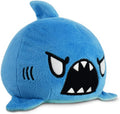 The Original Reversible Shark Plushie - Blue - Cute Sensory Fidget Stuffed Animals That Show Your Mood