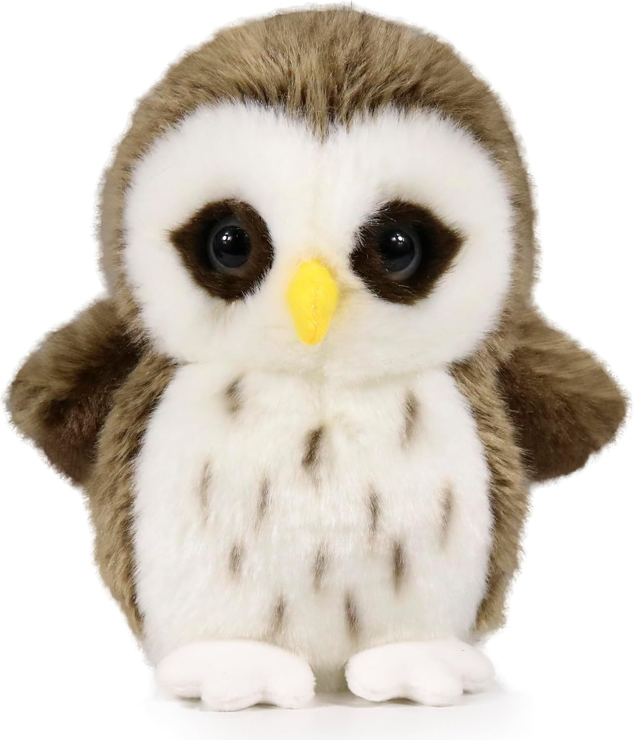 Bear Wild Animal Small Stuffed Animals Zoo Family Plush Toy (Owl 6 Inches)