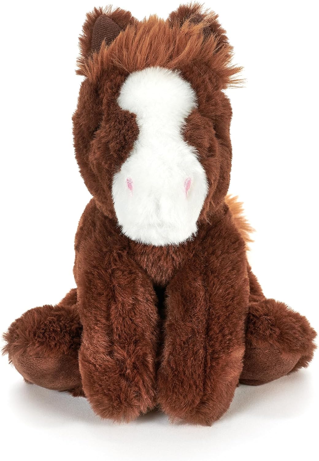 The Petting Zoo Floppy Horse Stuffed Animal Plushie, Gifts for Kids,  Wildlife Animals, Horse Plush Toy 8 inches